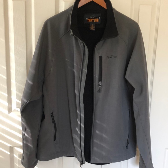 Orvis Jackets & Coats Euc Orvis Trout Bum Soft Shell Jacket Mens Grayblack Poshmark
